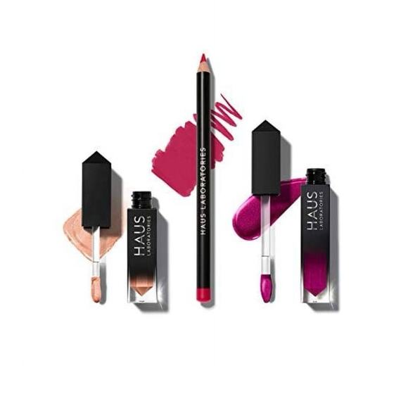 Lady Gaga Haus Labs Laboratories 4pc Cosmetics Set STARLIGHT REIGN PARADISE +Bag - Picture 2 of 12